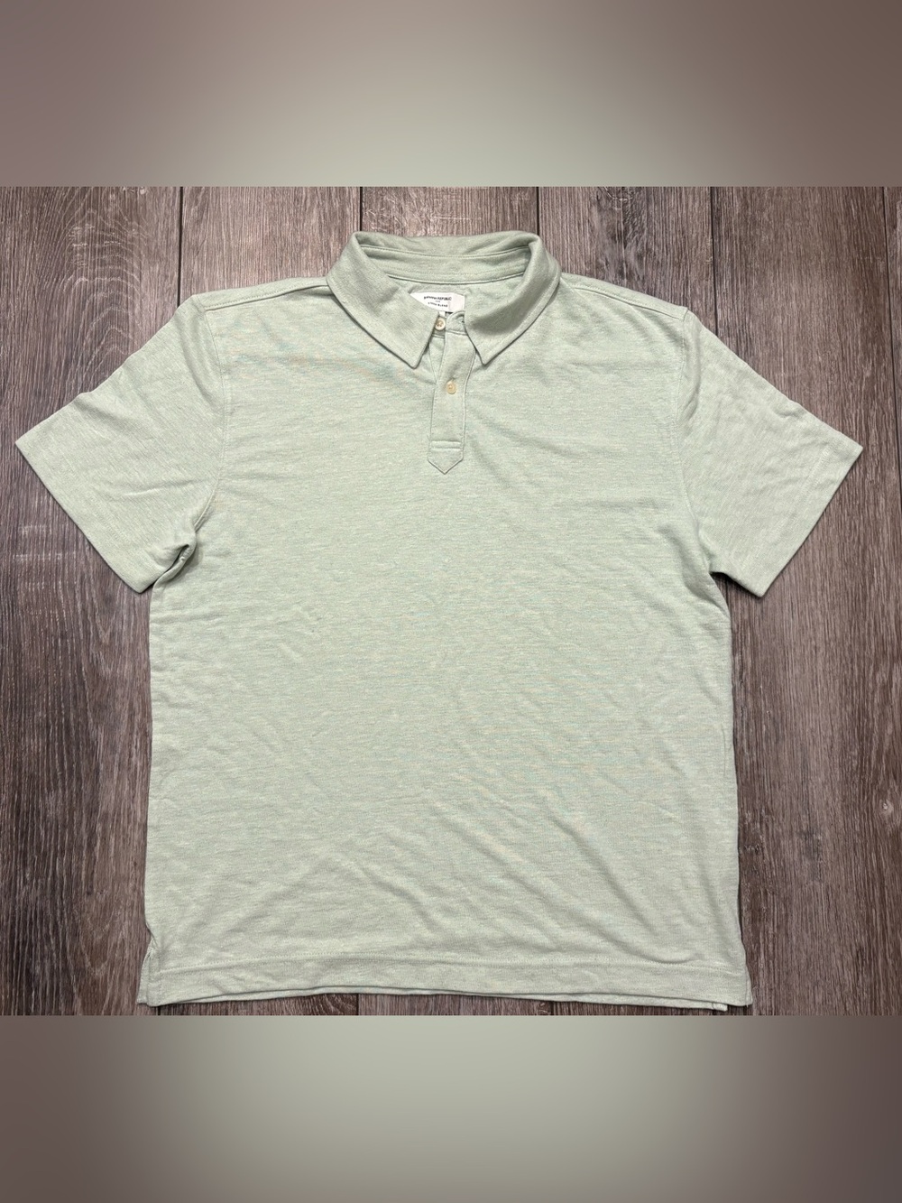 Banana Republic Factory Linen Blend Polo Shirt- Size Large